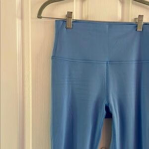 Blue High-Waisted Leggings